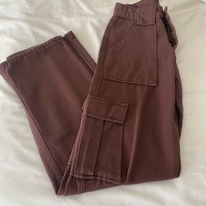 Brown Cargo Pant